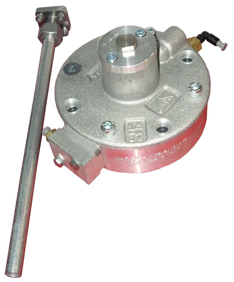 Pneumatic overfill sensor